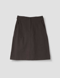 Jupe à dos ajustable - Dark-Brown & Brown