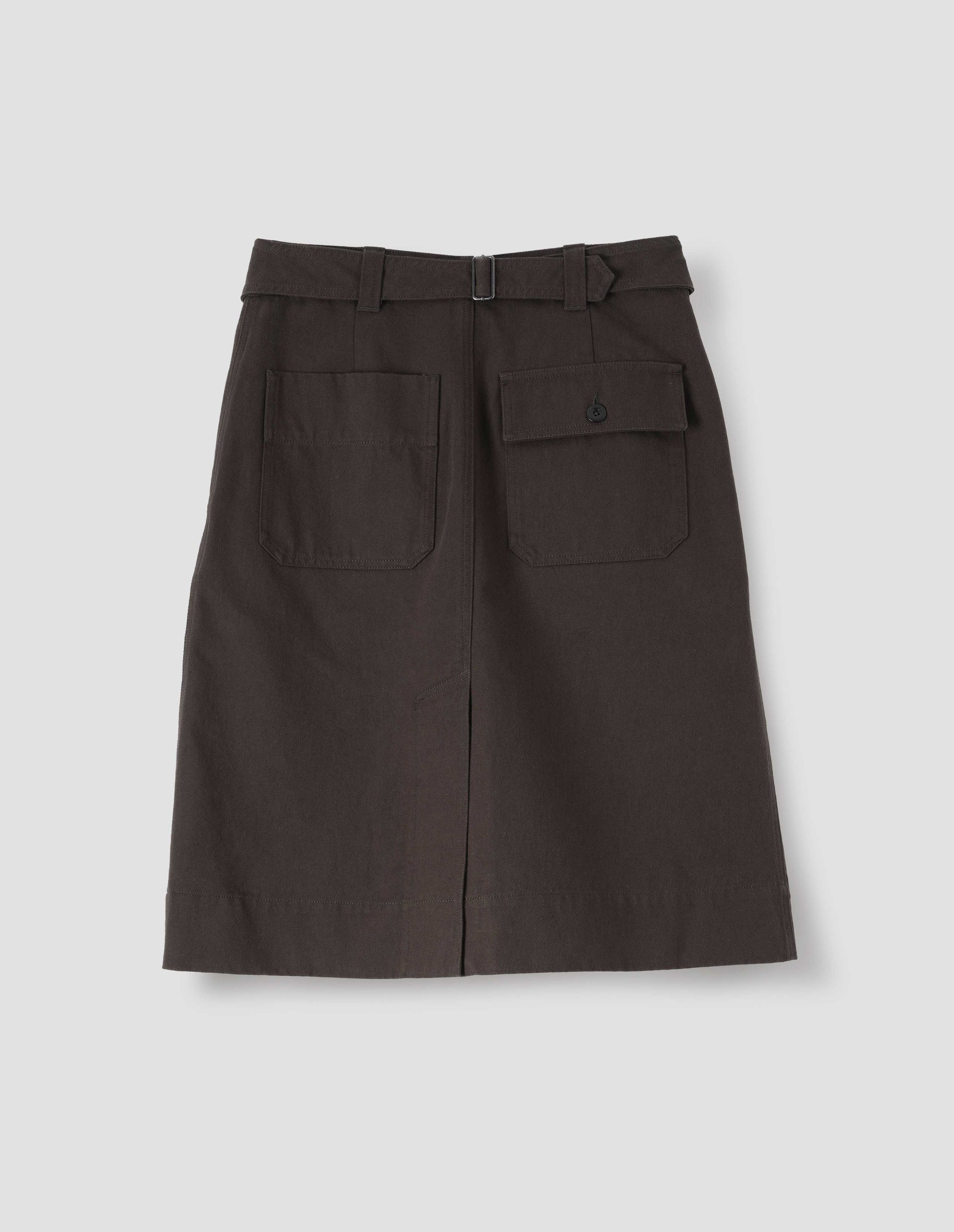 Jupe à dos ajustable - Dark-Brown & Brown