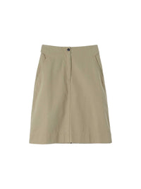 Jupe courte cargo - Beige & Yellow