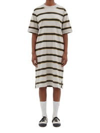 Robe t-shirt marinière - Chalk & Carbon