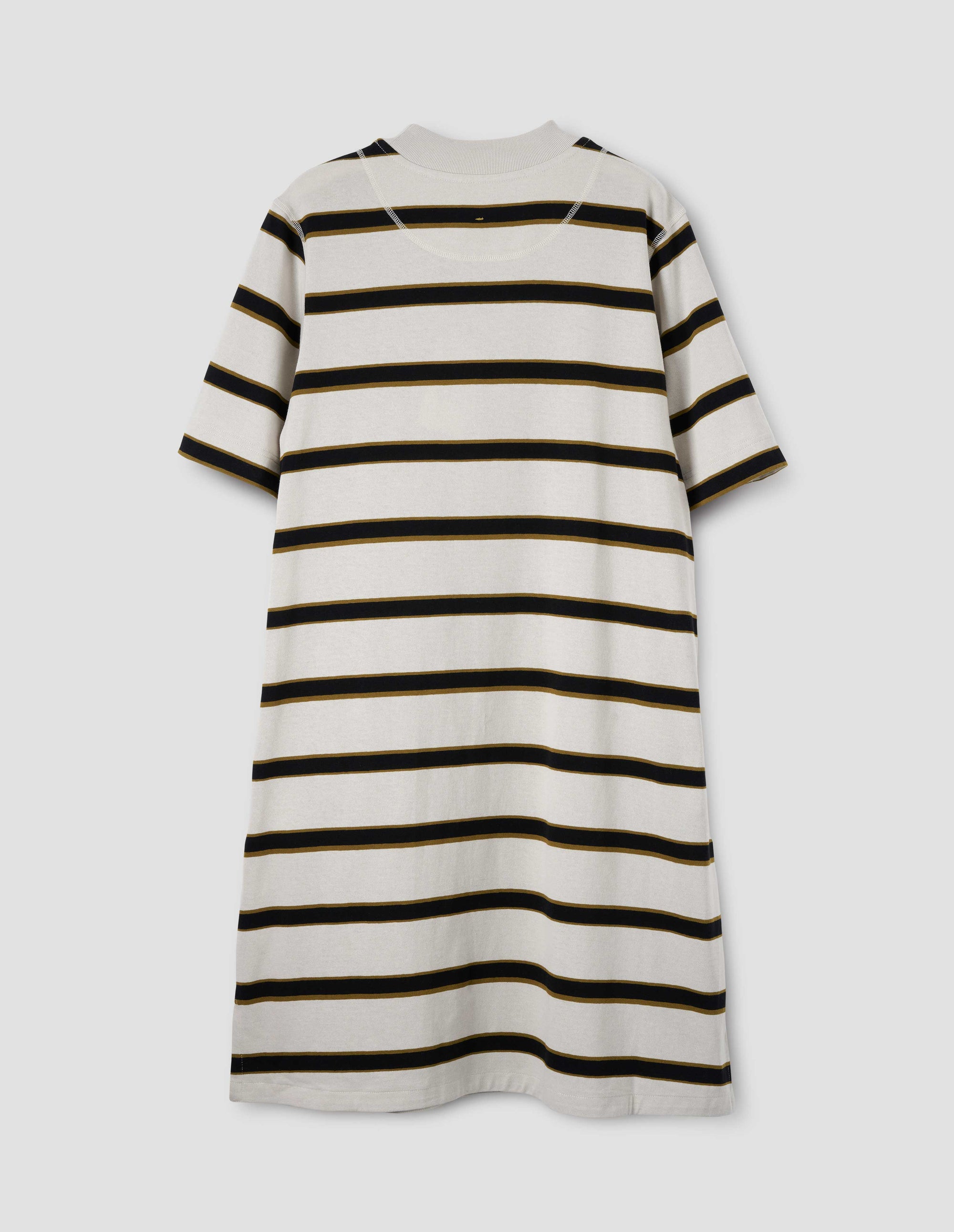 Robe T-shirt marinière - Chalk & Ochre & Carbon
