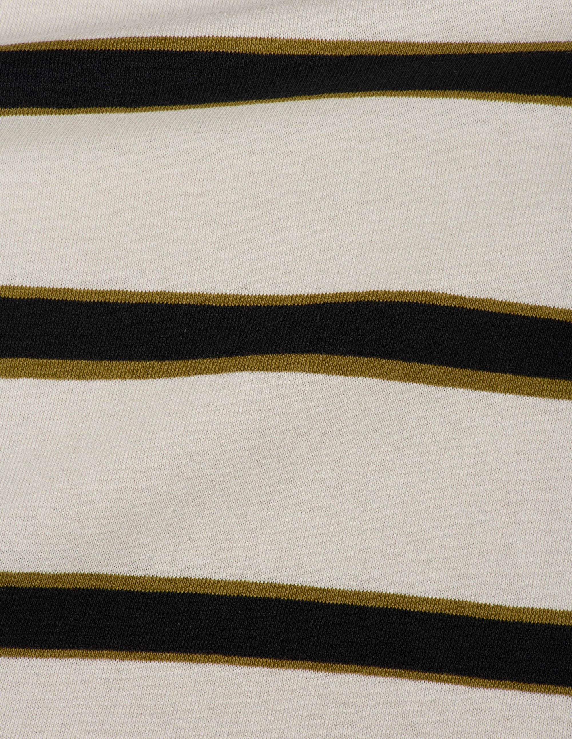 Robe T-shirt marinière - Chalk & Ochre & Carbon