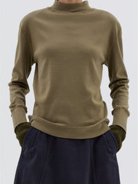 T-shirt thermique à manches longues - Green