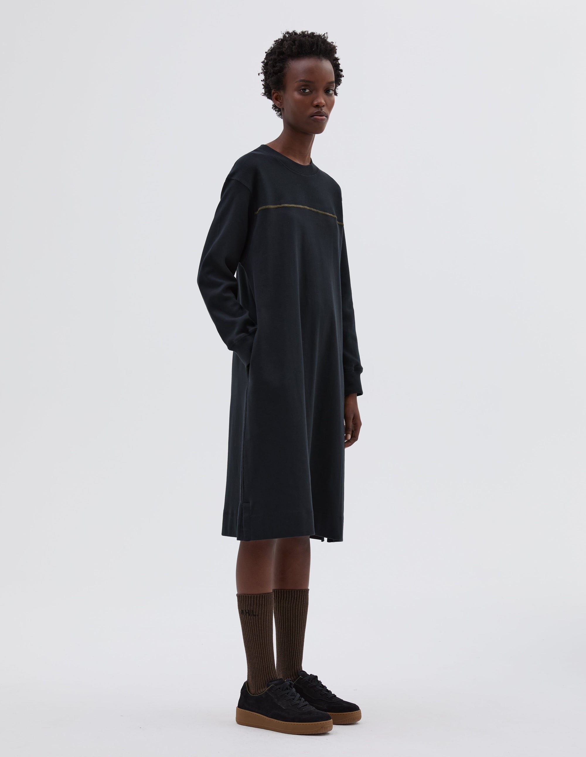 Robe à empiècement - Blue & Navy