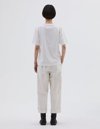 T-shirt à rayures abstraites - Off White