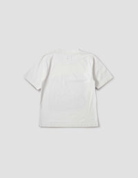 T-shirt à rayures abstraites - Off White