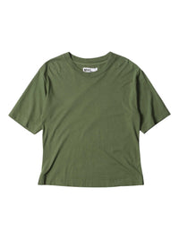 T-shirt ample en lin mélangé - Green