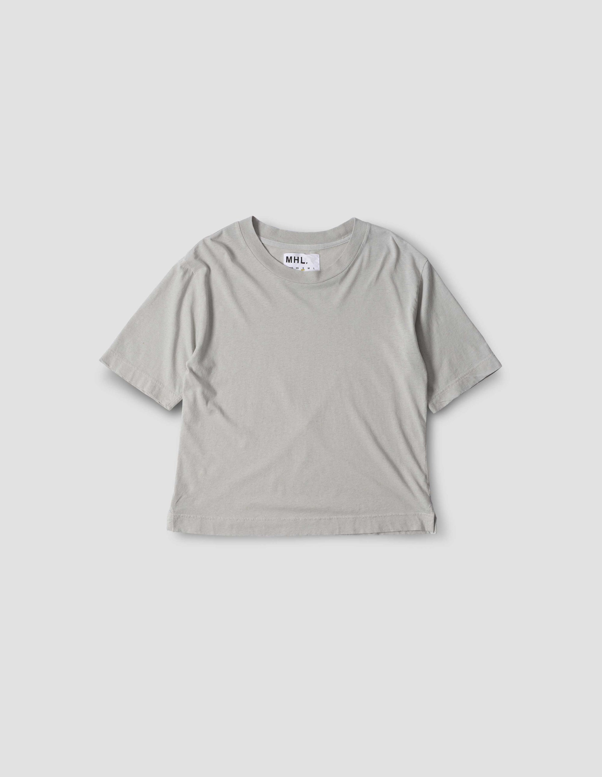 T-shirt - Gray & White & Blue