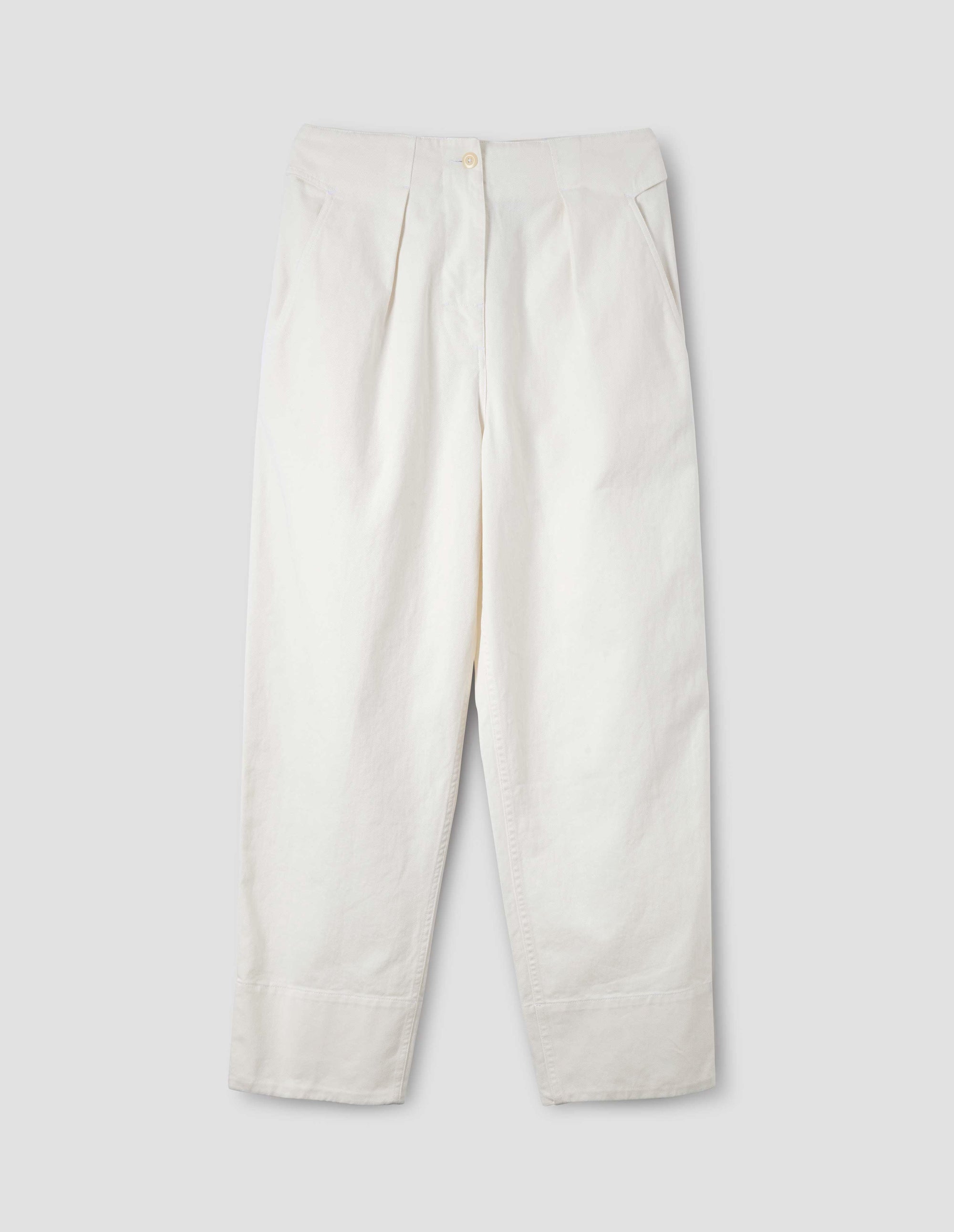 Pantalon à dos ajustable - Off White
