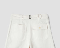 Pantalon à dos ajustable - Off White