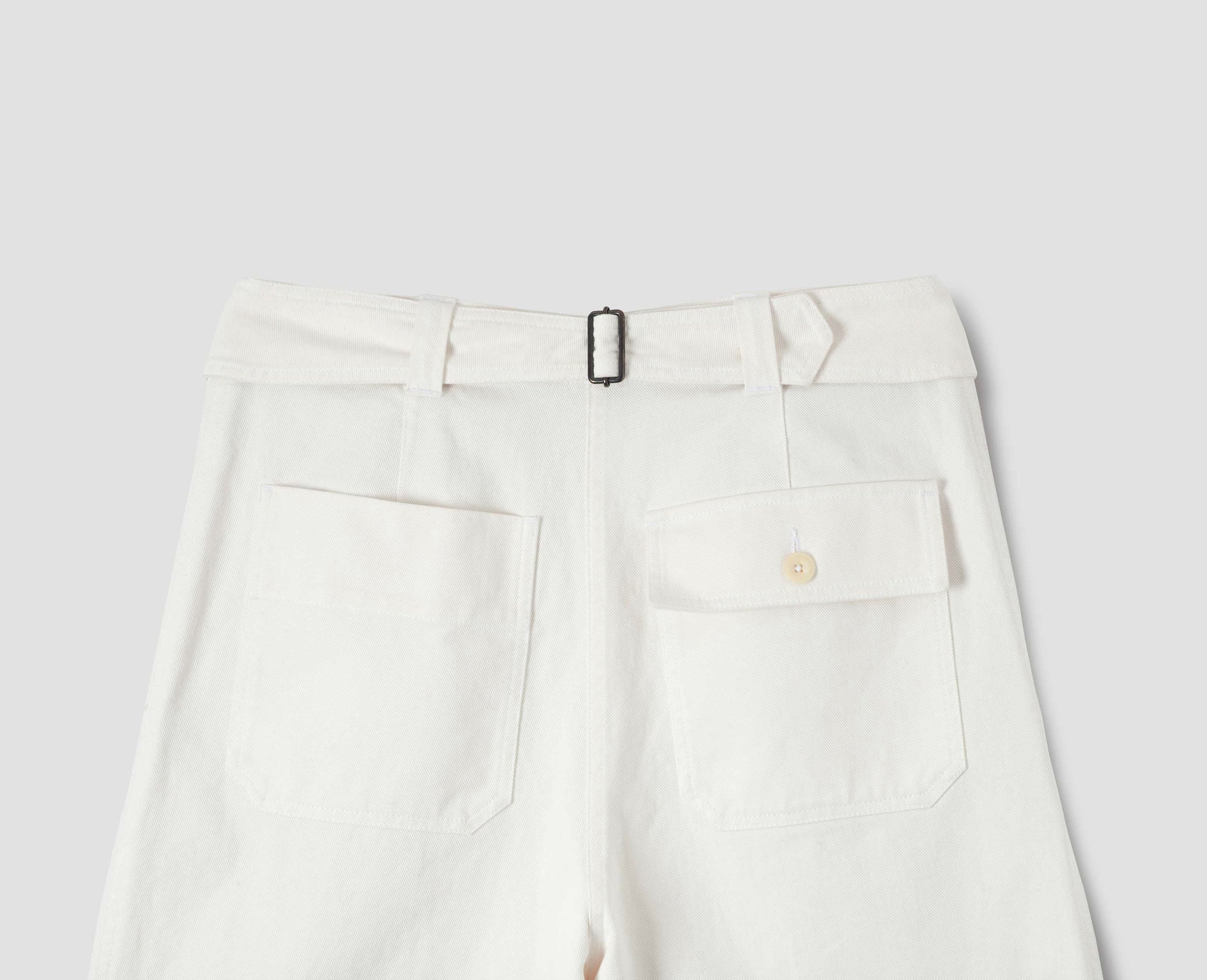 Pantalon à dos ajustable - Off White