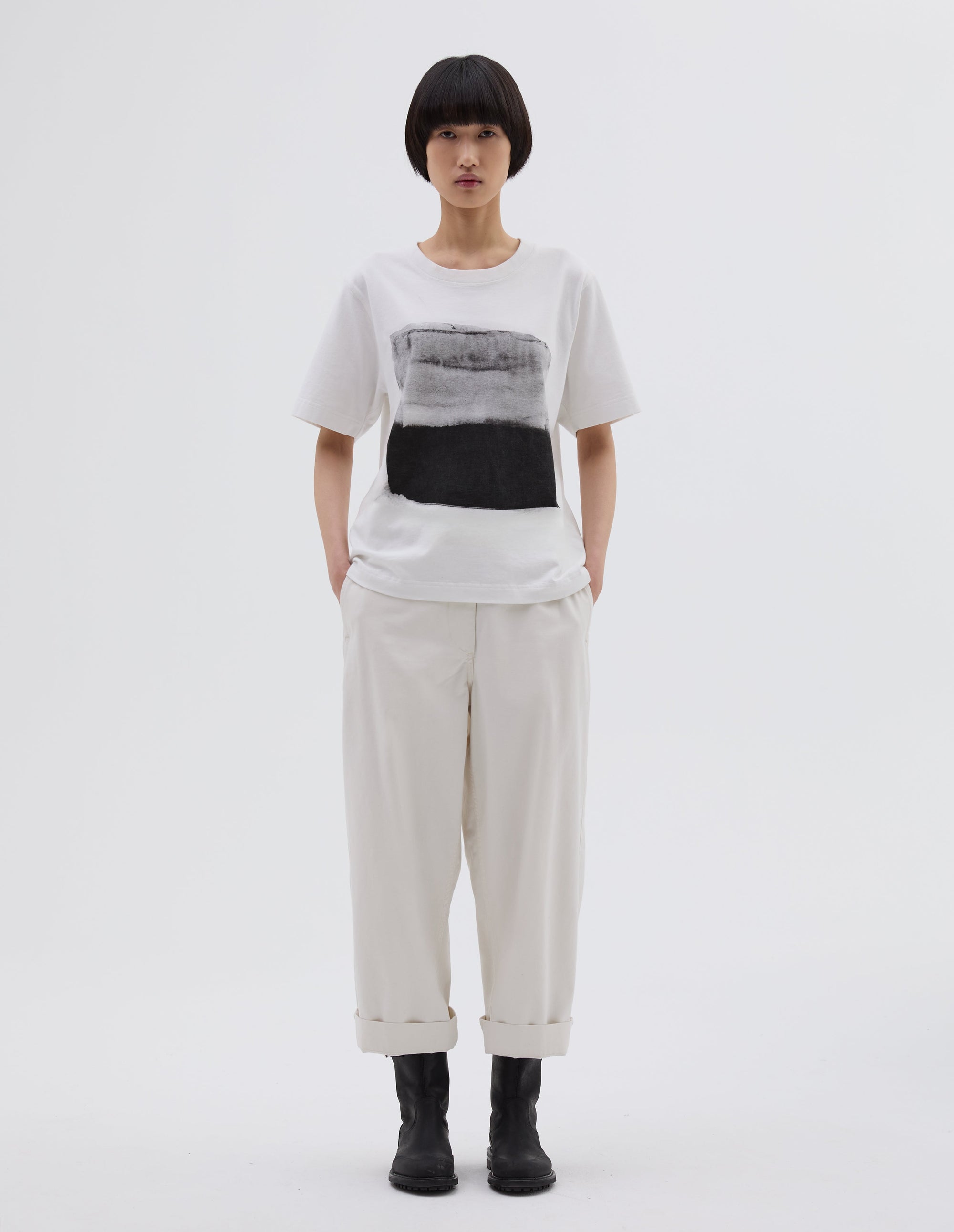 Pantalon de charpentier - White & Beige