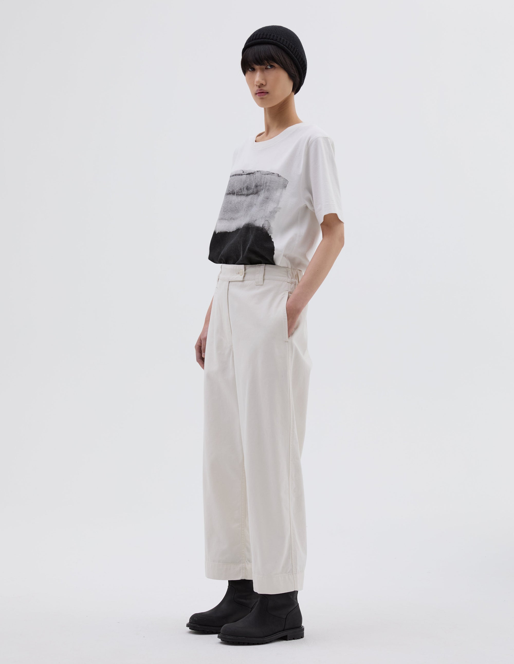Pantalon de charpentier - White & Beige