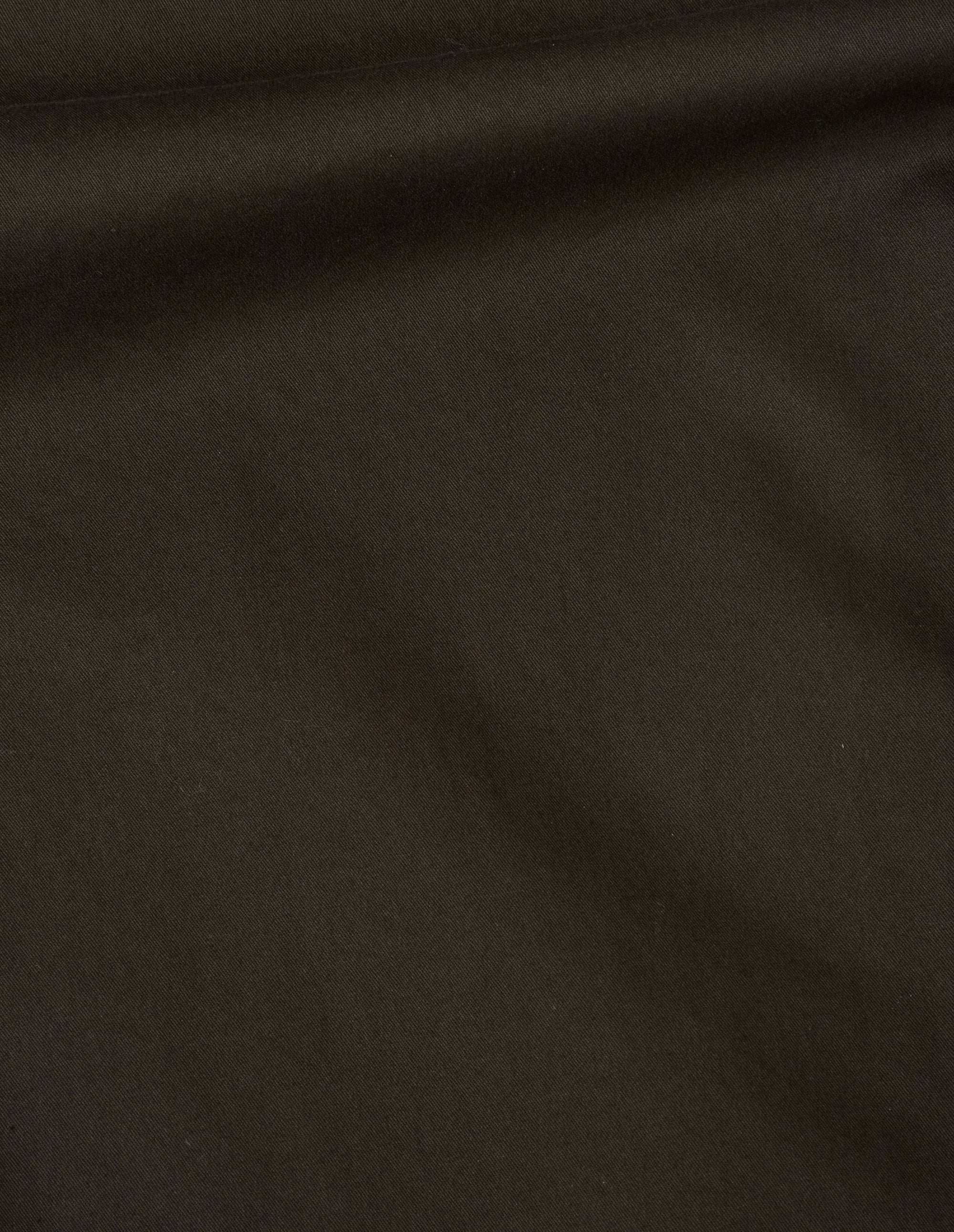 Pantalon plissé à revers - Brown