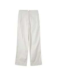 Pantalon Naval ample - White & Beige