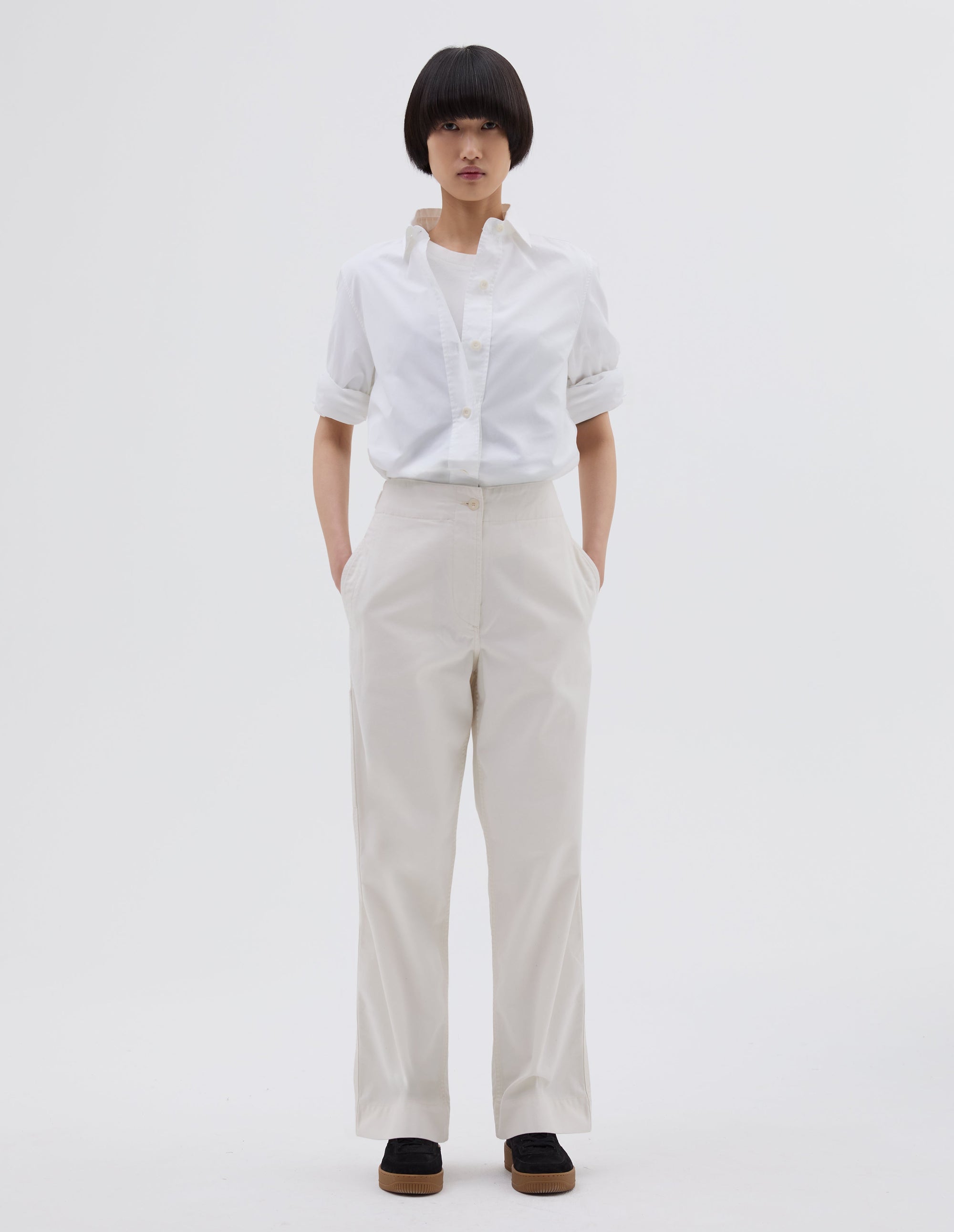 Pantalon marin - White & Beige