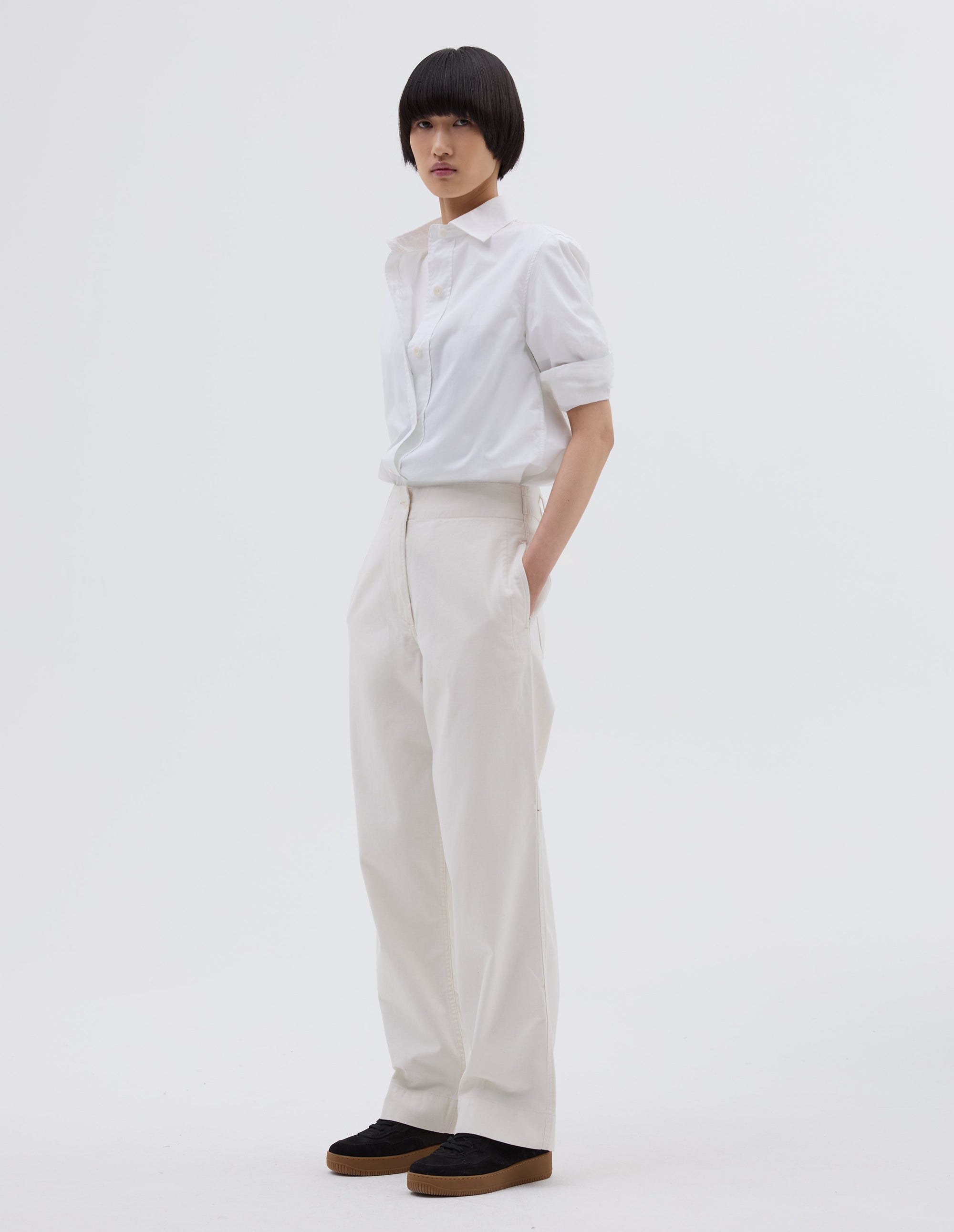 Pantalon marin - White & Beige