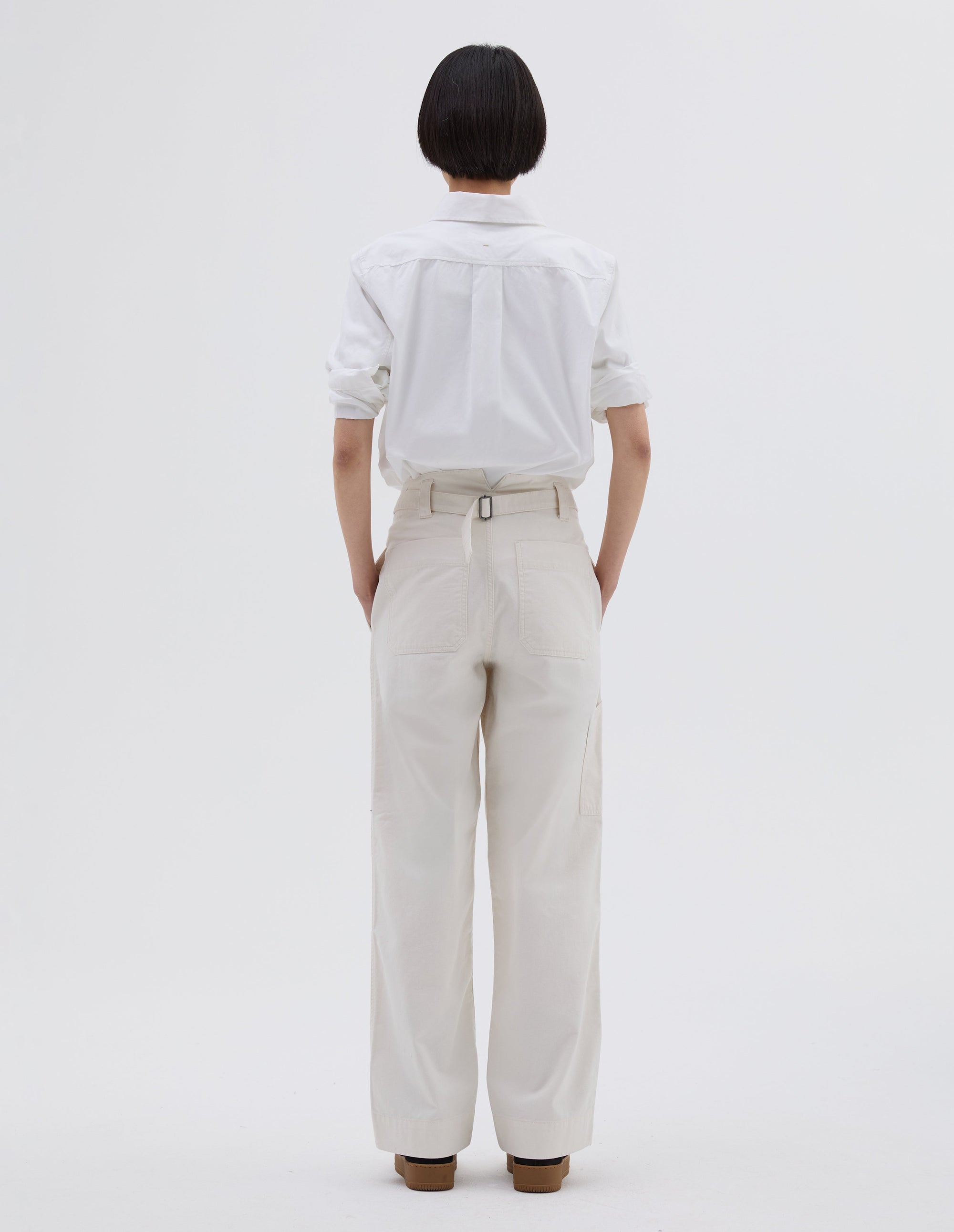 Pantalon marin - White & Beige