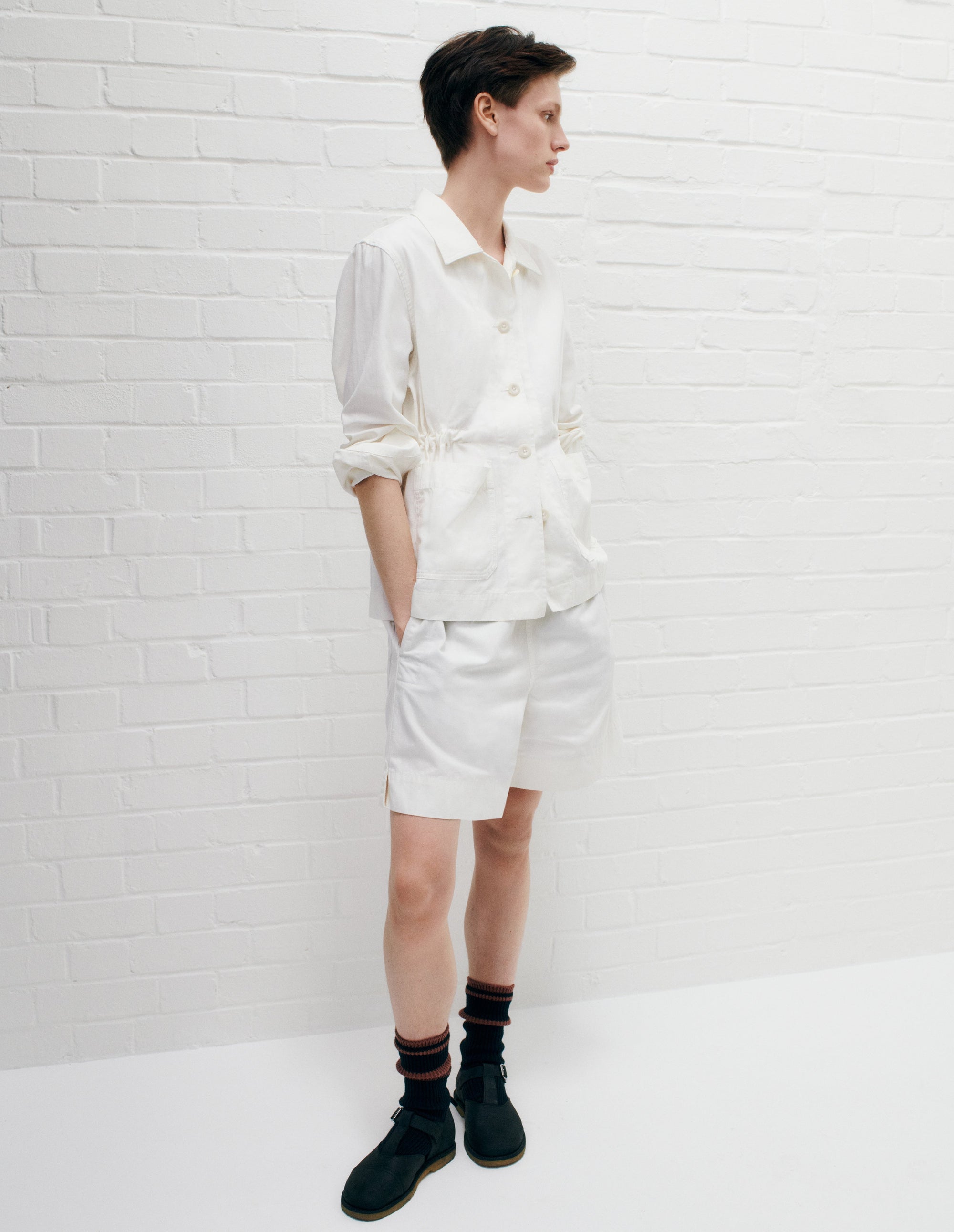 Short scout - White