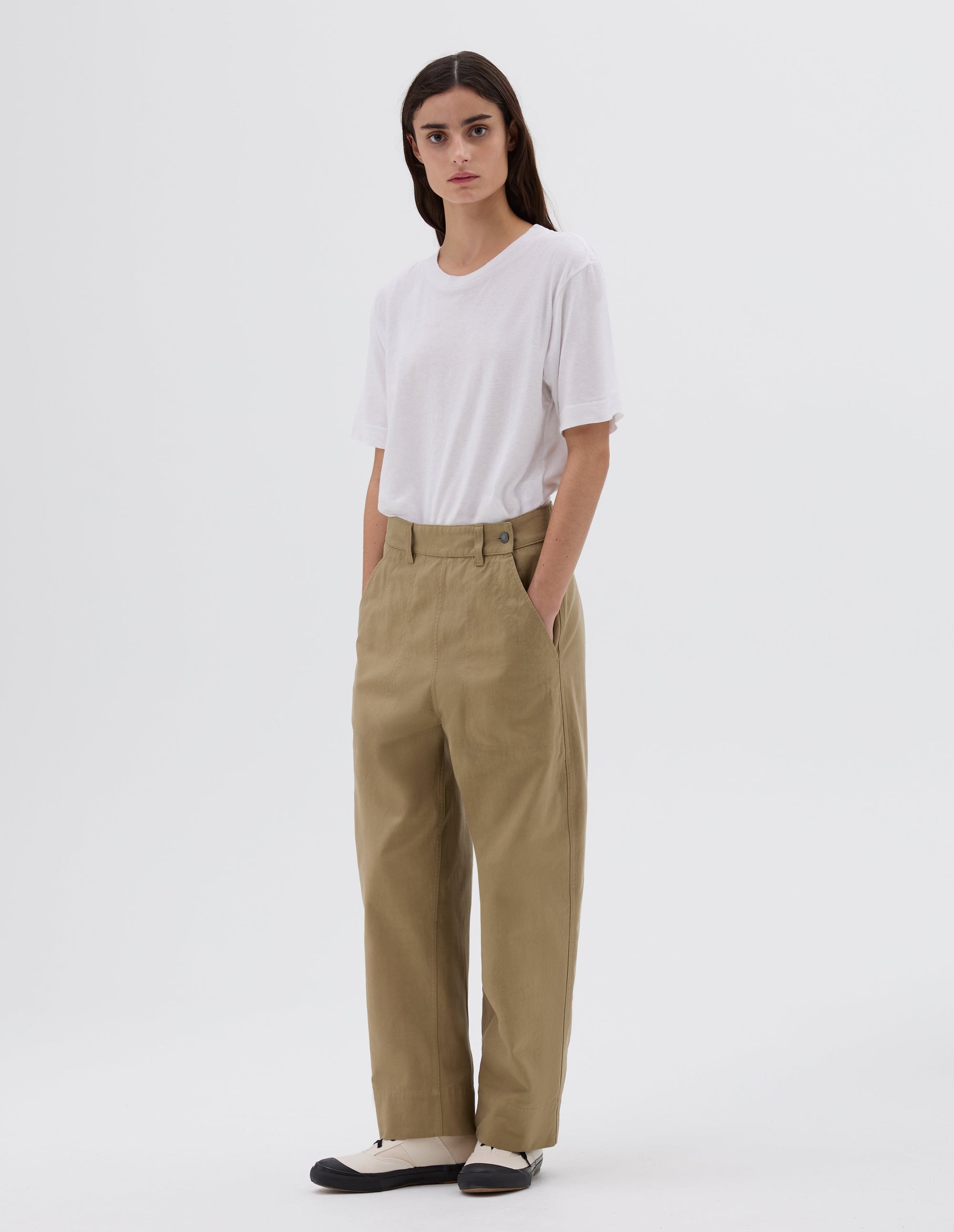 Pantalon utilitaire - Beige
