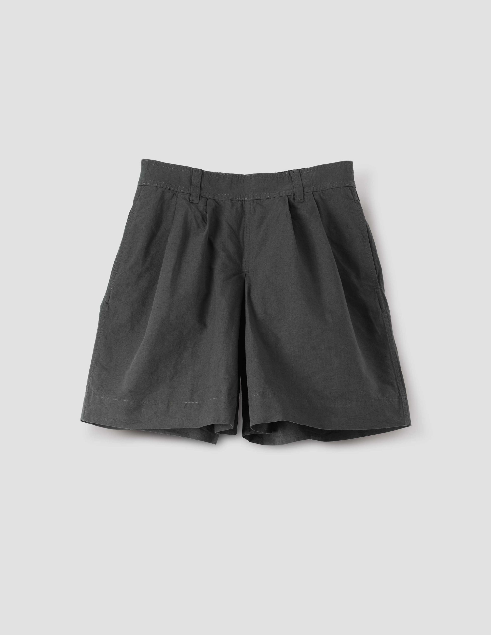 Short plissé - Black & Gray
