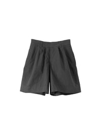 Short ample et plissé - Black & Grey