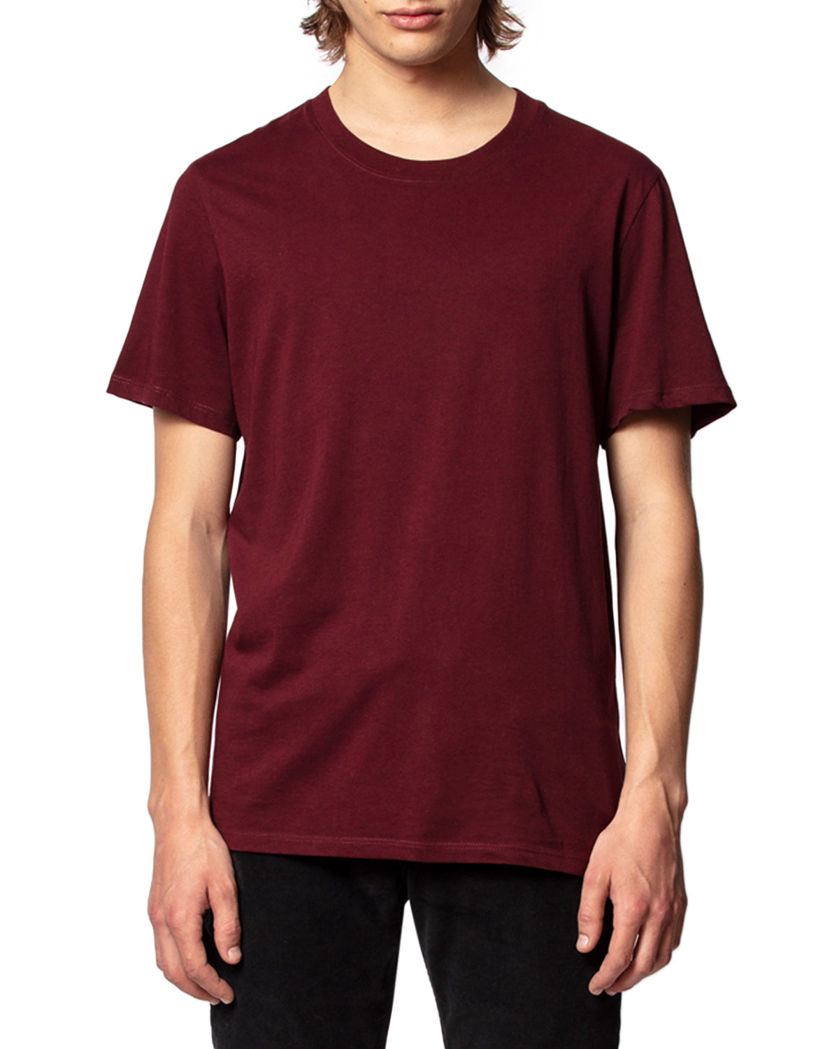 T-shirt Ted Skull - Bordeaux