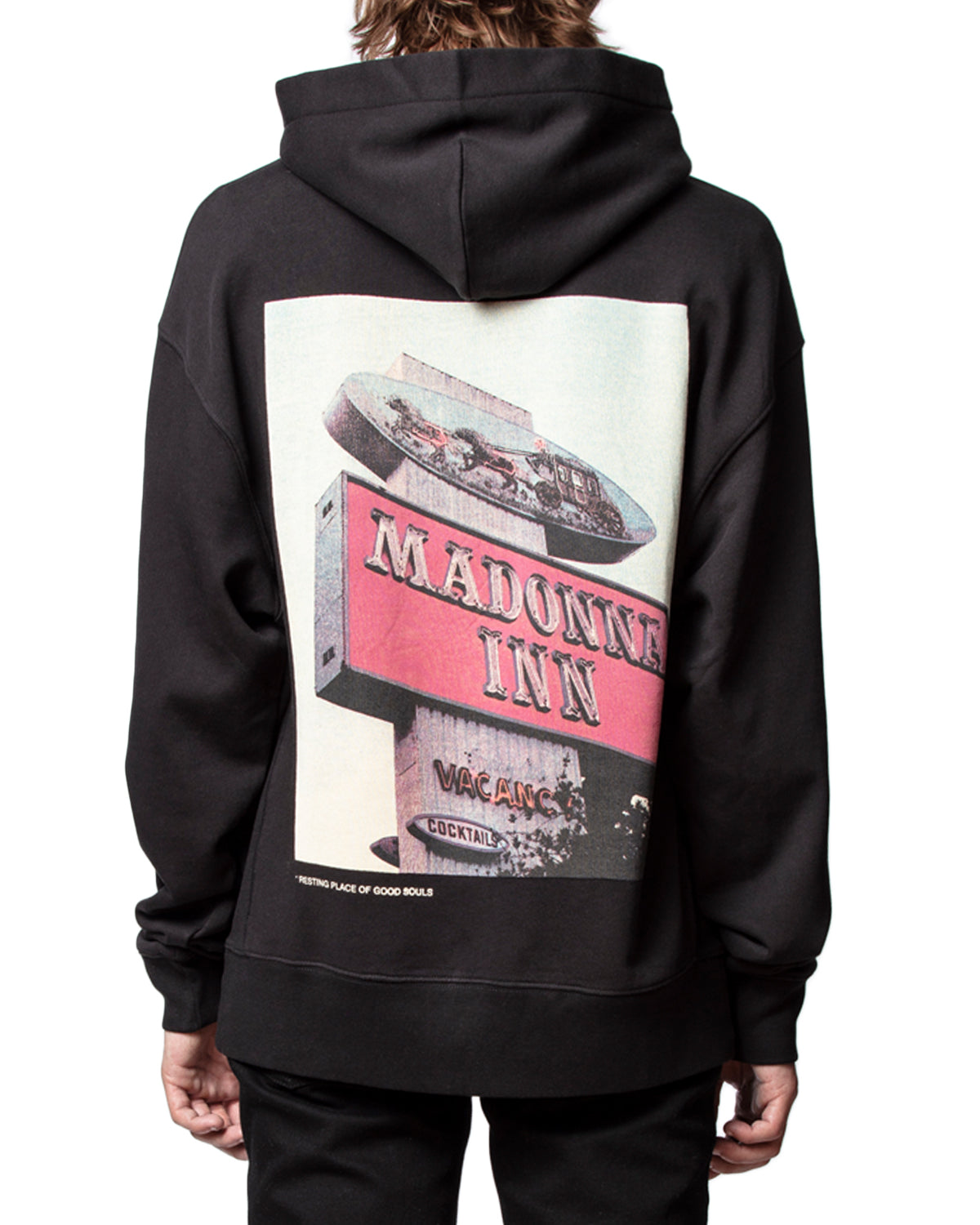 Sweat-shirt Photoprint Paradise - Noir