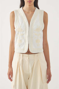 CREAM WINNA GILET