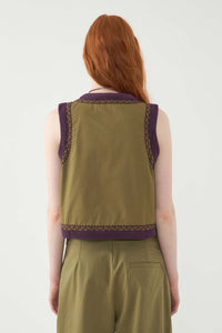 KAKI WINNA GILET