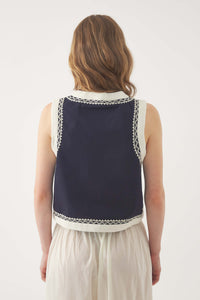 NAVY WINNA GILET