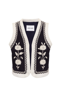 NAVY WINNA GILET