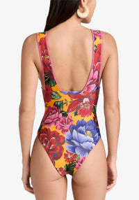 Maillot de bain une pièce Chita d'hiver - Rouge