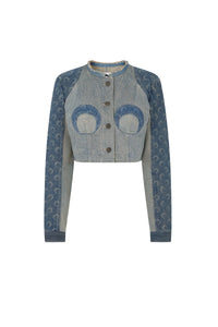 PRIX MARQUE : 290€_Grey Denim Veste - Grey Denim