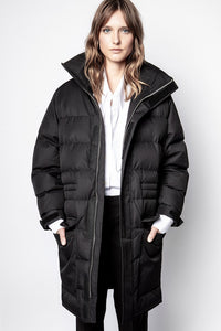 ZHORS LIGNE NOIR KADOU NYLON PARKA