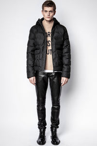ZHORS LIGNE NOIR BOWIE SEAMLESS PARKA