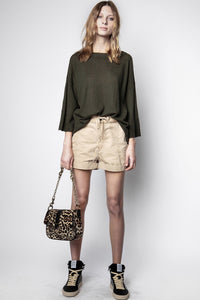 ZHORS LIGNE SABLE STREET SHORT