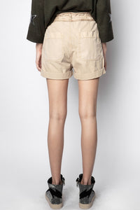 ZHORS LIGNE SABLE STREET SHORT