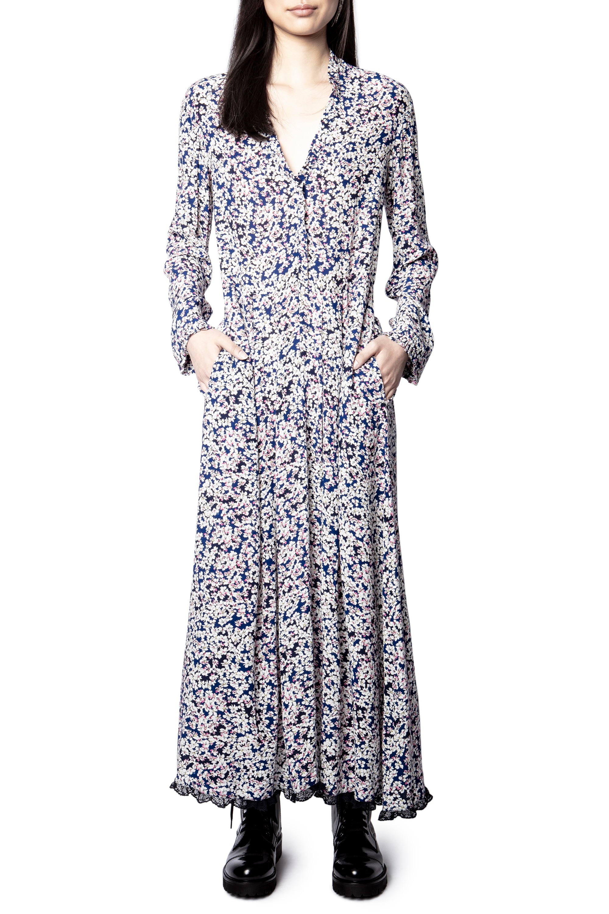 Robe Begonia - Bleu de chine