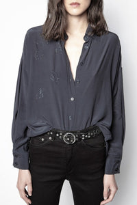 Chemise Tamara Strass - Encre