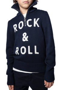 Pull Tim en laine - Bleu