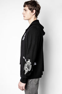 ZHORS LIGNE NOIR CLASH LC MULTICUSTO PEROU HOOD