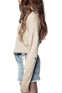 Cici Patch Stars Stars cashmere jumper - Canvas