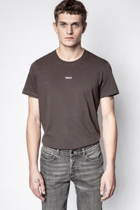 T-shirt Ted Photoprint Wild - Anthracite