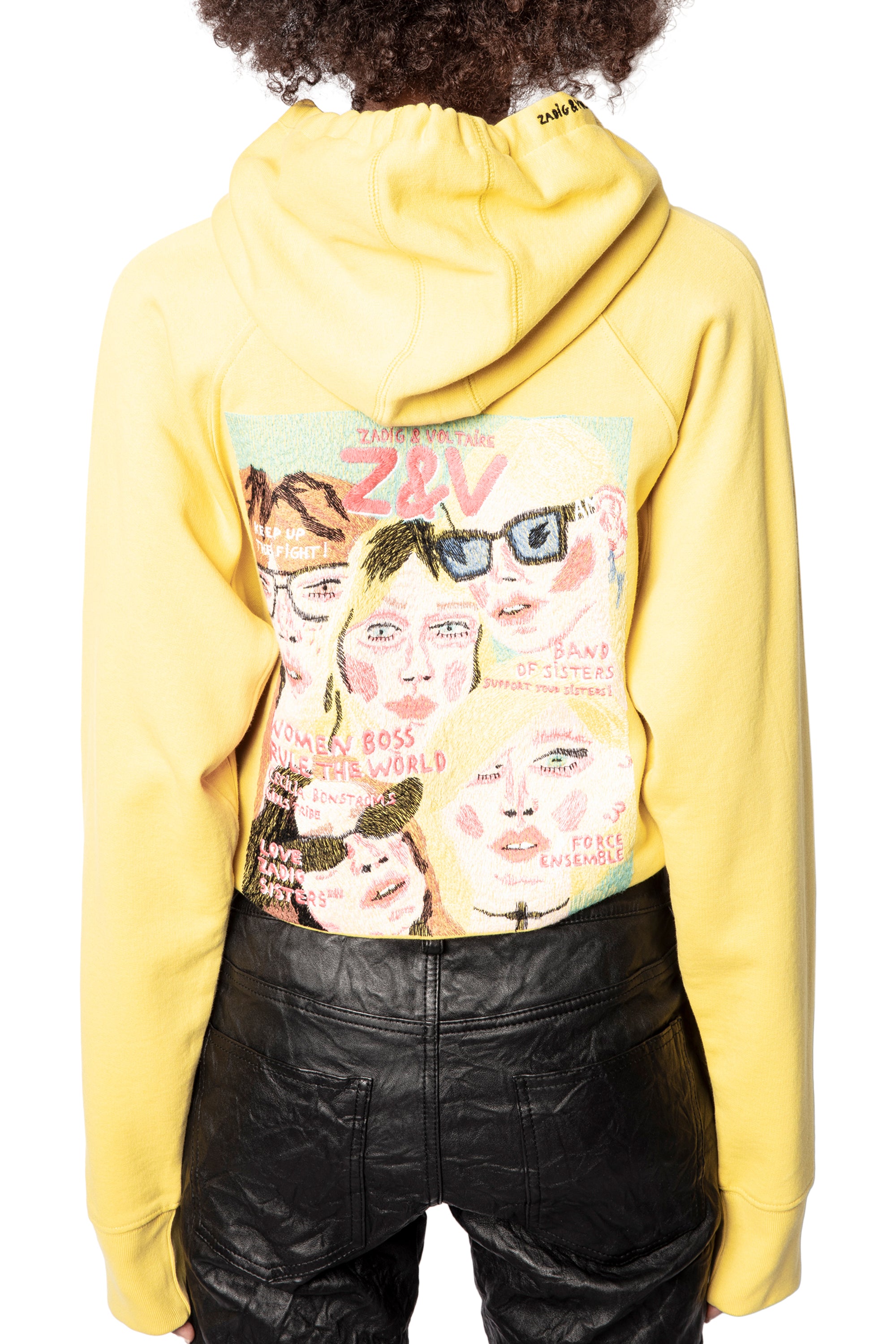 ZHORS LEMON LINE CLIPPER BAND OF SISTERS SWEATSHIRT