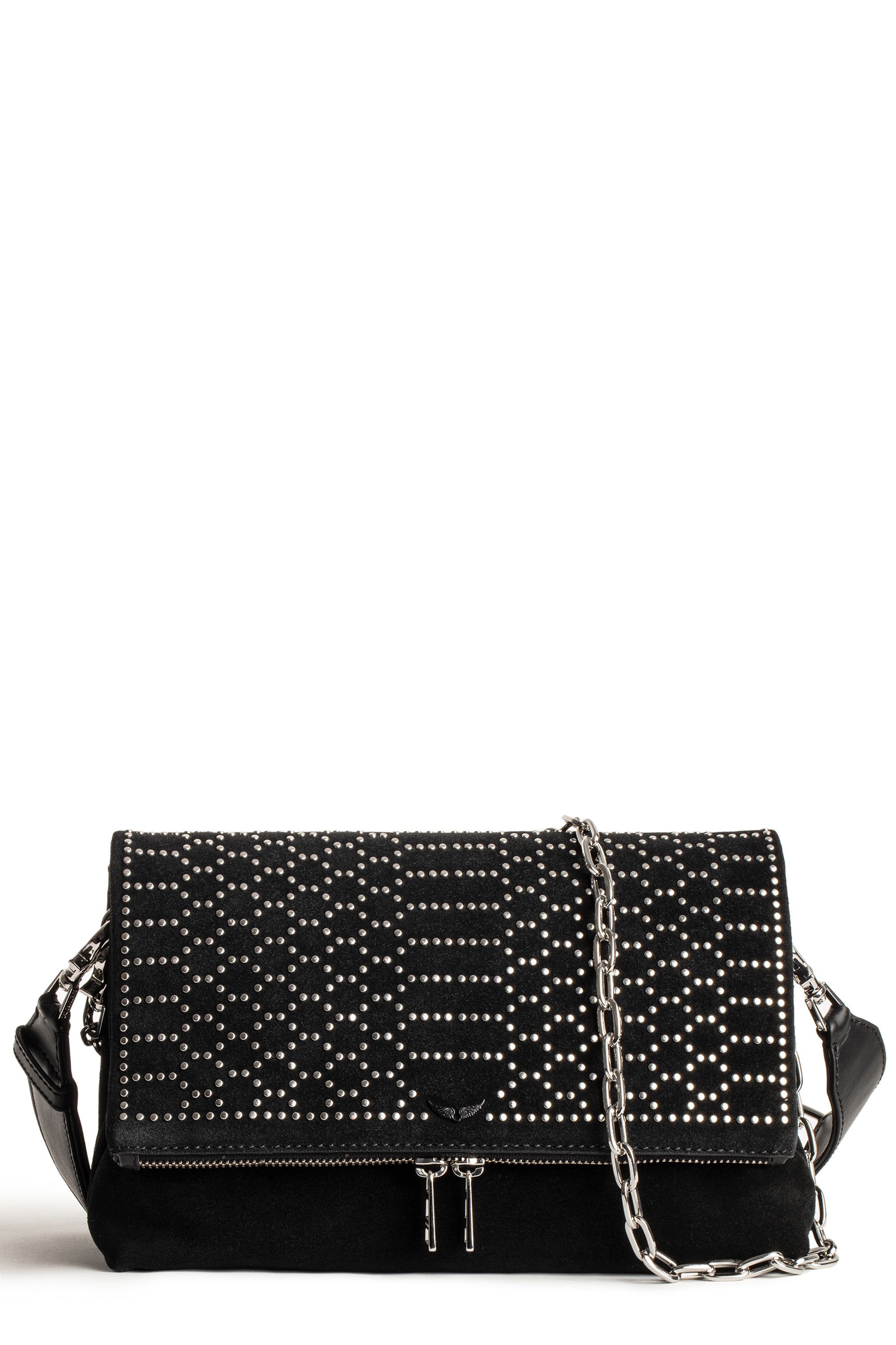 ZHORS LIGNE NOIR ROCKY SUEDE SCALE STUDS