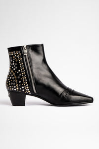ZHORS LIGNE NOIR STELIA VINTAGE PATENT + BIJOU