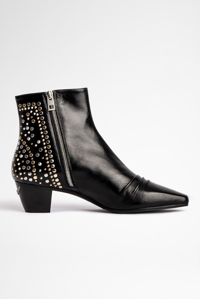 ZHORS LIGNE NOIR STELIA VINTAGE PATENT + BIJOU