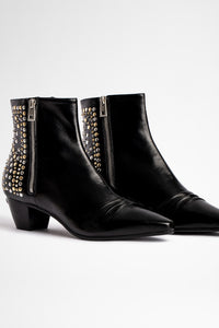 ZHORS LIGNE NOIR STELIA VINTAGE PATENT + BIJOU