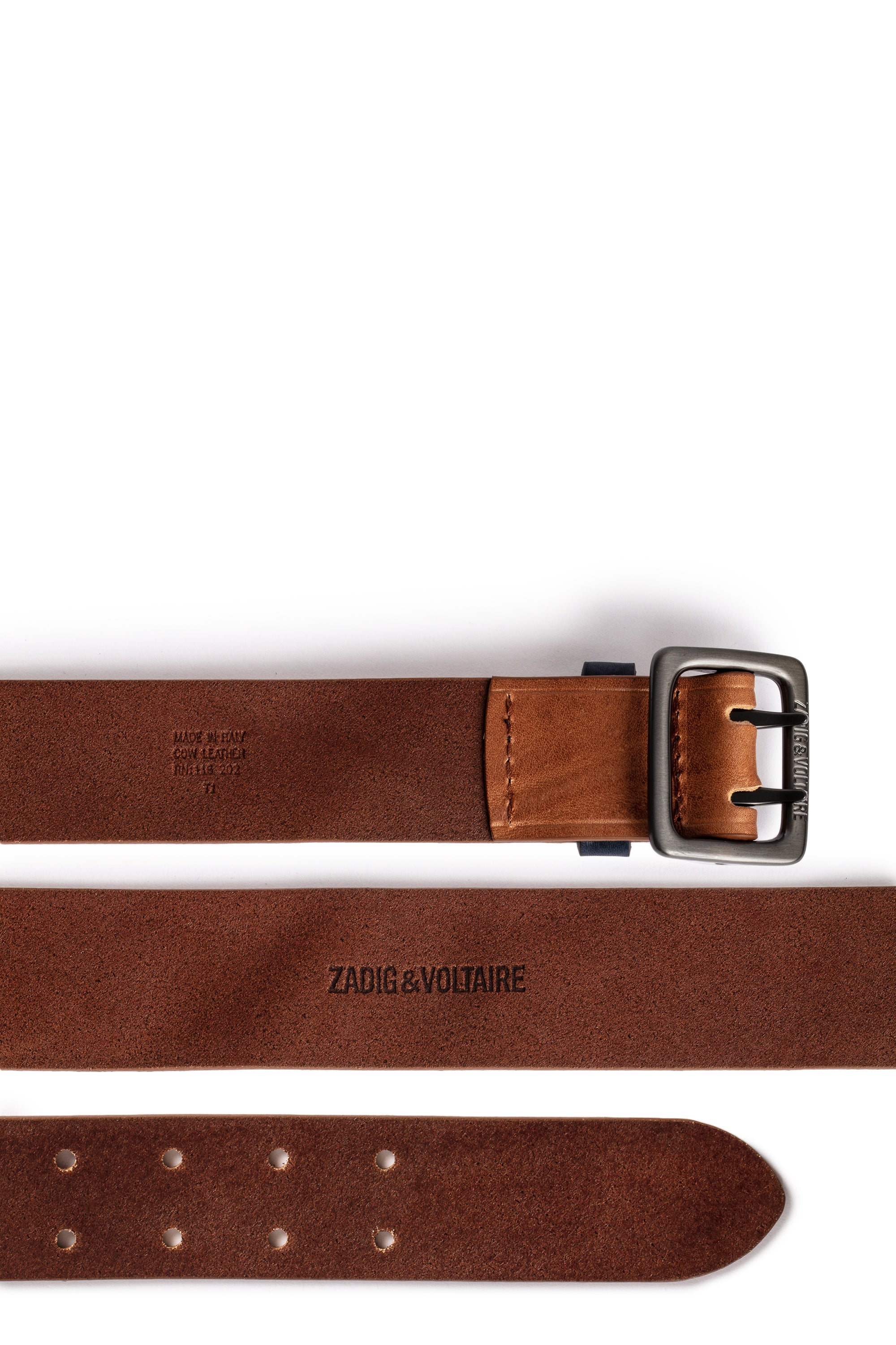 ZHORS LIGNE COGNAC BUCKLEY LEATHER